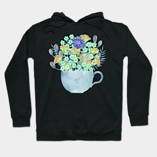 Cup o’ Flowers Hoodie